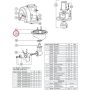 Embase de montage pour propulseur Lewmar 185TT