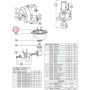 Kit vis de fixation pour propulseur Lewmar 185TT 3.0kW