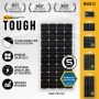 Panneau solaire TOUGH + BLACK 86W Flush - 75x54 cm