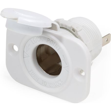 Prise de tableau de bord Blanche - 12V