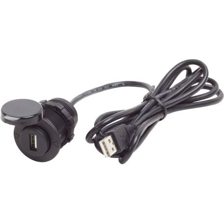 Port USB 2.0 avec câble d’extension - 12V