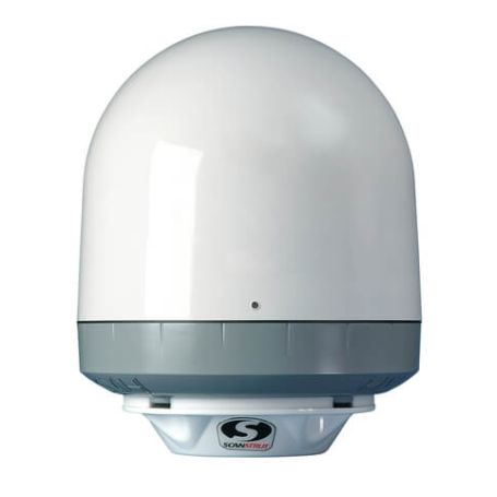 Support pour antennes KVH G4, M5 / Seatel Coastal 18, 24, 30