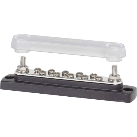 Barre omnibus commune 150A - 10 circuits avec couvercle