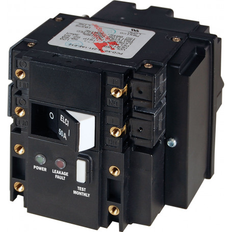 ELCI C-Series 240VAC 50A Double Pole 30mA Trip FR (Vrac)