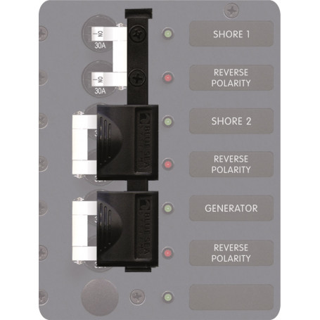 Glissière de verrouillage 3pos Double pôle (en vrac)