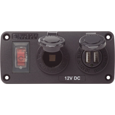 Panneau Acc H2O USB & Socket