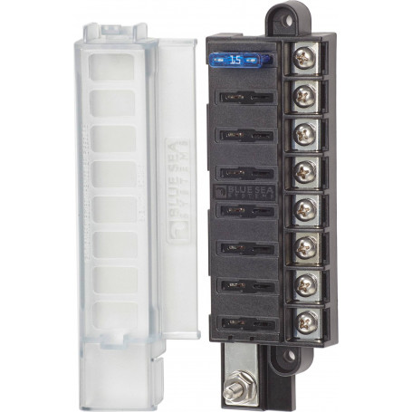 BlocFusible ST-Blade Compact 8Circuits avec couvercle (en vrac)