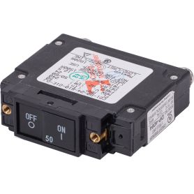 Disjoncteur UL-489 unipolaire Flat Rocker 50A AC