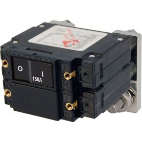 Disjoncteur série C bipolaire à bascule plate 150A DC (en vrac)