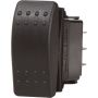 Interrupteur Contura II SPDT noir - (ON)-OFF-(ON) (en vrac)