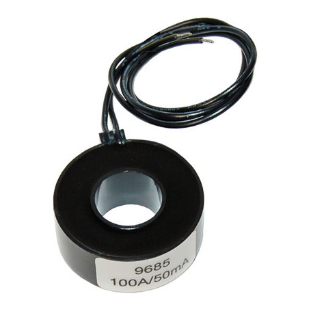 Détection de courant alternatif de bobine 100A - 50mA