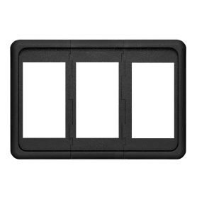 Panneau de montage des interrupteurs Contura - 3 positions (en vrac)