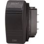 Interrupteur Contura SPDT (On)-Off-(On) - Dimmer Noir (Vrac)