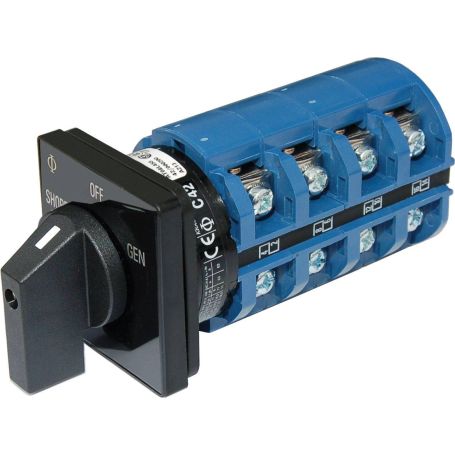 Interrupteur rotatif AC - OFF + 2 positions 120/240V AC 65A (en vrac)