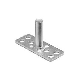 BIGHEAD M4 - Fixations avec goupille tête rectangulaire 15 x 38 mm - Acier zingué (sachet de 10)