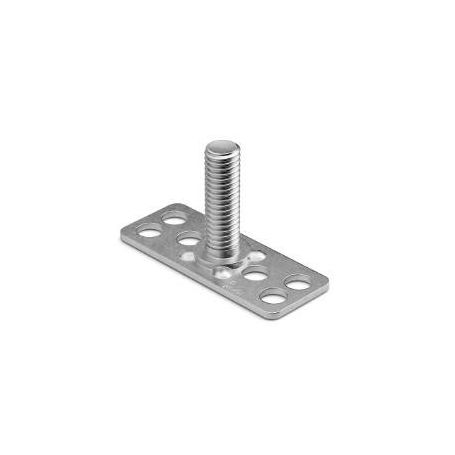 BIGHEAD M1 - Fixations avec goujon fileté tête rectangulaire 15x38 mm - INOX (M5x25) (sachet de 10)