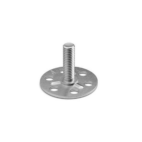 BIGHEAD M1 - Fixations avec goujon fileté tête ronde Ø 30 mm - INOX (M10x50) (sachet de 10)