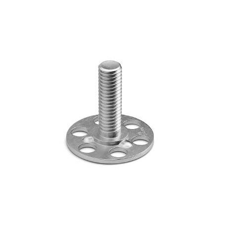 BIGHEAD M1 - Fixations avec goujon fileté tête ronde Ø 23 mm - INOX (M4x20) (sachet de 10)