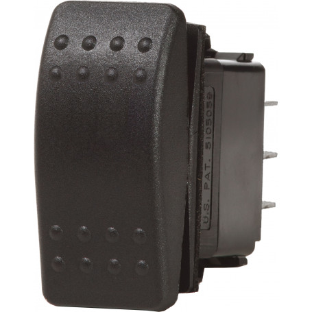 Interrupteur Contura2 SPST Noir - OFF-(ON) (en vrac)