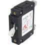 Disjoncteur unipolaire à bascule blanc - 100A Série C