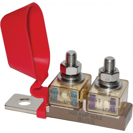 Bloc porte-fusible double MRBF - 30 à 300A (en vrac)
