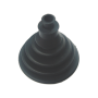 Œillet de direction noir - Diam. ext. 100 mm