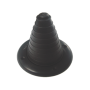 Œillet de direction noir - Diam. ext. 90 mm
