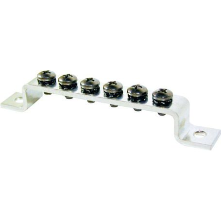 BusBar 6pos Mise à la terre - pas de vis
