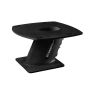 Black APT-150-01 Aluminium PowerTower aft leaning 150mm / 6" for radomes