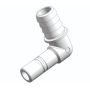 Connexion pour tuyaux flexibles 1/2" - Raccord coudé rainuré