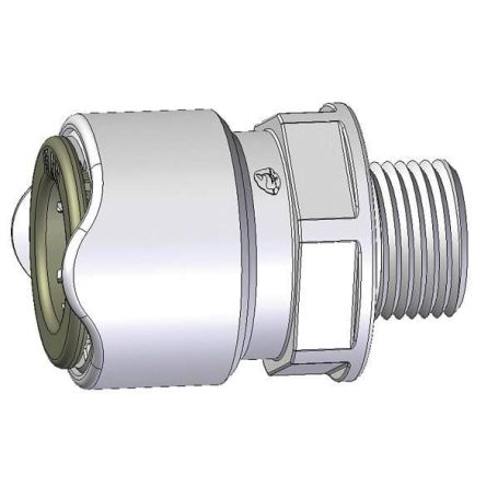 Adaptateur BSP mâle - fileté 3/8" x2
