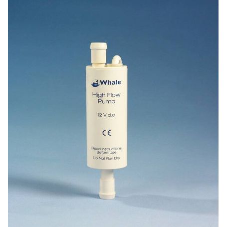 Pompe électrique pour eau douce In-Line High Flow - 12V - 15,8 L/min