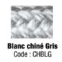 Cordage Callisto 10 mm - Blanc chiné Gris