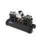 Chariot HTX à billes Torlon avec cardan, paire de réas double & ringot - T1