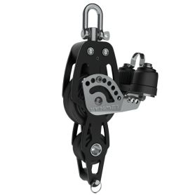 HTX Poulie violon, ringot et taquet - 60 mm