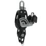 HTX Poulie violon, ringot et taquet - 60 mm