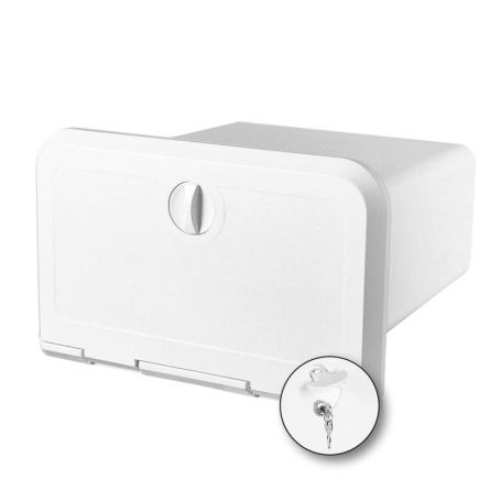 Boîte de rangement Industrial pour VHF/radio 165 x 285 mm - avec serrure