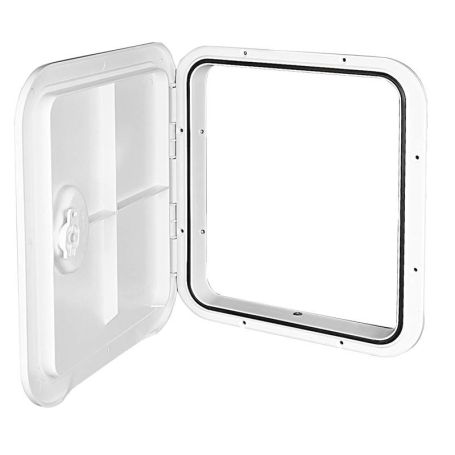 Porte pour conteneur de gaz de stockage TOP LINE, blanc, 370x390mm, Interr. Joint