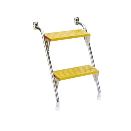 Echelle de cockpit en chêne - H 71 cm