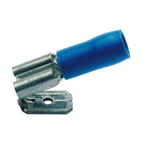 Fiche plate femelle avec dérivation Ø 1.5 - 2.5 mm² - 6.3 mm