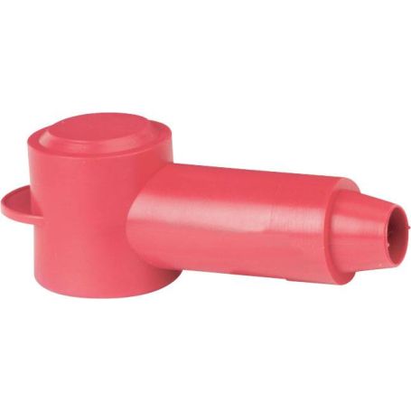 Isolateur de cosse à goujon rouge - câbles 18-10