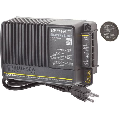 Chargeur BatteryLink 12VDC 10A 2Bank (remplace 7605B-BSS)