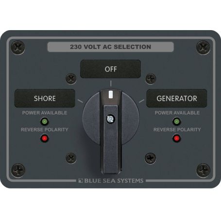 Panneau rotatif AC 230V - 65A OFF + 2 POS (en vrac)