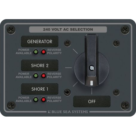 Panneau rotatif AC 240V - 65A OFF + 3 positions (en vrac)