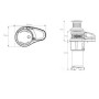 Kit guindeau VX1L barbotin 6 mm + cabestan - 500W