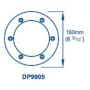 Passe pont étanche pour bringuebale Mk5 double effet (MH5560) et Compac 50