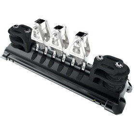 Chariot de GV billes Torlon long - 3 cardans T3 & une paire de réas double - T2 Noir