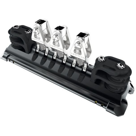 Chariot de GV billes Torlon long - 3 cardans T3 & une paire de réas double - T2 Noir