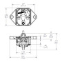 Disjoncteur 285 Series - Montage sur panneau 70A_7085