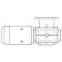 Motoréducteur V8 165cc - Hydraulique TE165